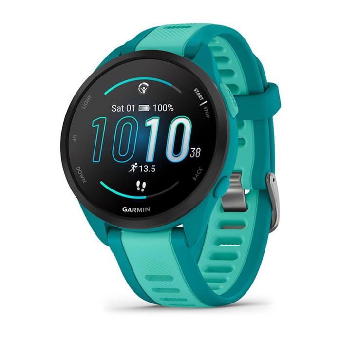 Garmin Forerunner 165 Music Azul - Reloj Inteligente con GPS, Pantalla AMOLED, Almacenamiento de Música, Resistente al Agua (5 ATM) - Smartwatch Deportivo para Running y Fitness Garmin Forerunner 165 Music Azul - Reloj Inteligente con GPS, Pantalla AMOLED, Almacenamiento de Música, Resistente al Agua (5 ATM) - Smartwatch Deportivo para Running y Fitness