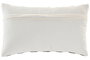 DKD Home Decor Cojín Algodón Viscosa Blanco 50x30 cm