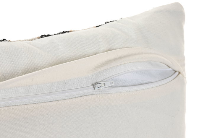 DKD Home Decor Cojín Algodón Viscosa Blanco 50x30 cm DKD Home Decor Cojín Algodón Viscosa Blanco 50x30 cm