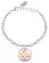 La Petite Story Pulsera de Acero Inoxidable Gris LPS05APY02
