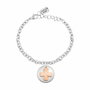 La Petite Story Pulsera de Acero Inoxidable Gris LPS05APY02