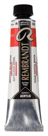 Rembrandt Rojo Naftol Medio 396 Acrílico 40 ml