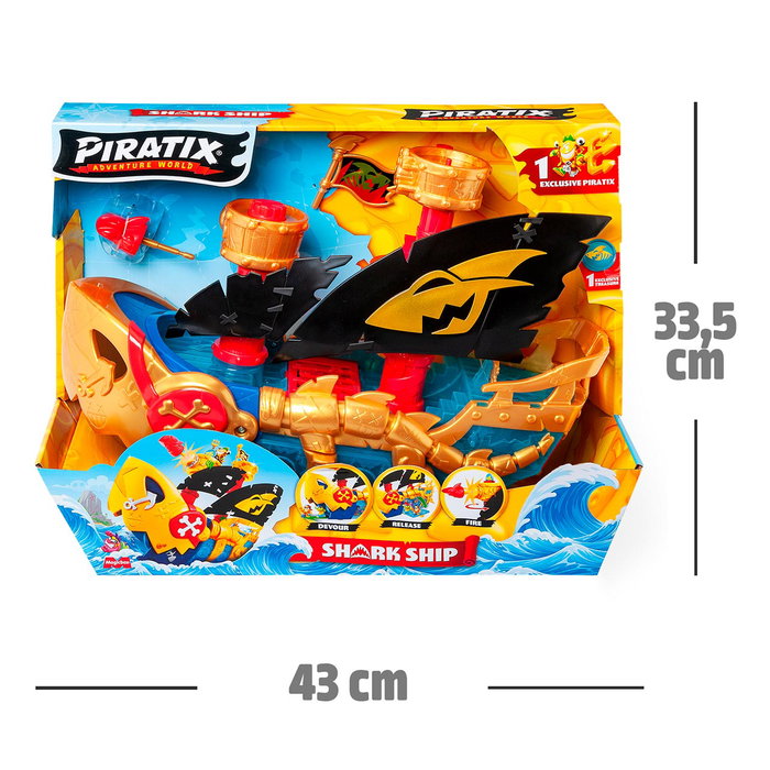 Magic Box Barco Piratix Shark Ship