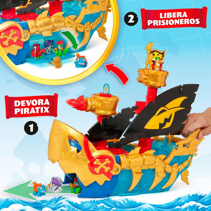 Magic Box Barco Piratix Shark Ship