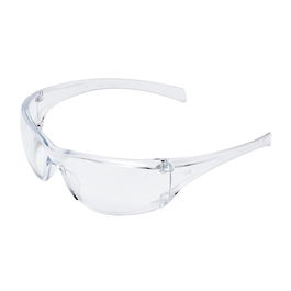 3M Virtua AP - Gafas de Seguridad con Lente Incolora, Protección Lateral, Resistente a Impactos y Antiarañazos para Exteriores