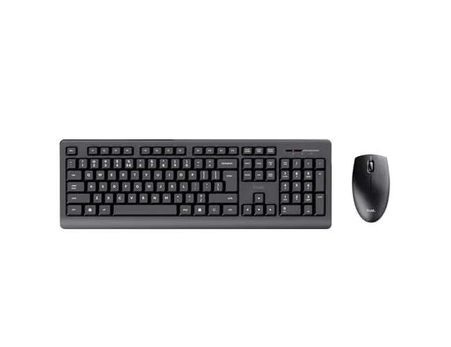 Trust Primo Combo Teclado y Ratón Inalámbricos QWERTY Español Negro Trust Primo Combo Teclado y Ratón Inalámbricos QWERTY Español Negro