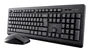 Trust Primo Kit de Teclado y Ratón Inalámbrico QWERTY Español Negro