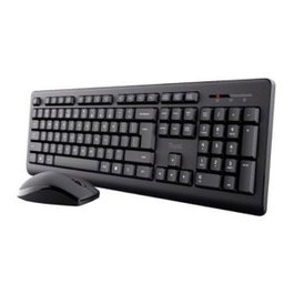 Trust Primo Combo Teclado y Ratón Inalámbrico Negro QWERTY Español