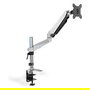 Digitus Soporte Monitor Individual 1 Pantalla hasta 32" 8kg Negro Plata