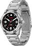 HUGO Reloj Analógico 1530332 Gris con Esfera Negra