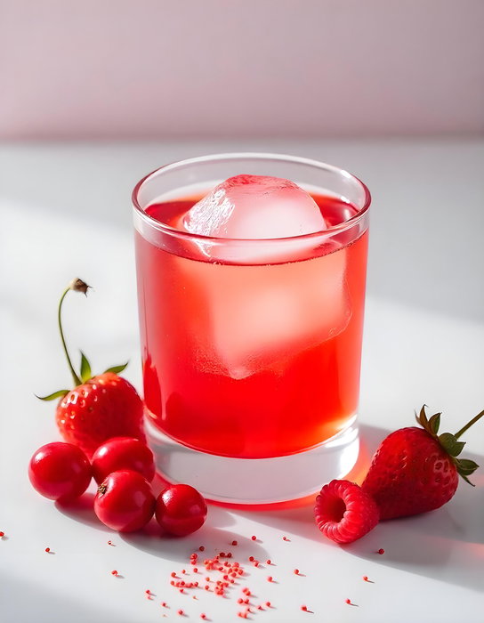 Inde Cubitera Flexible de Silicona para 6 Cubitos de Hielo Lua Quttin, 16.5x11.3x5 cm (24 Unidades)