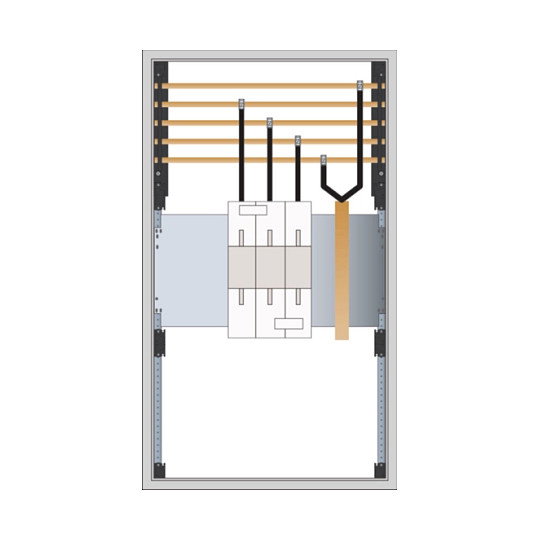 Hager FP62H1N Armario de Conexión Universal IP43 950x550x205mm