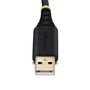 StarTech.com Cable Adaptador USB a Serie RS-232, 1m, Negro