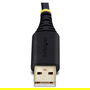Cable USB Startech 1P3FFCB-USB-SERIAL Negro 1 m