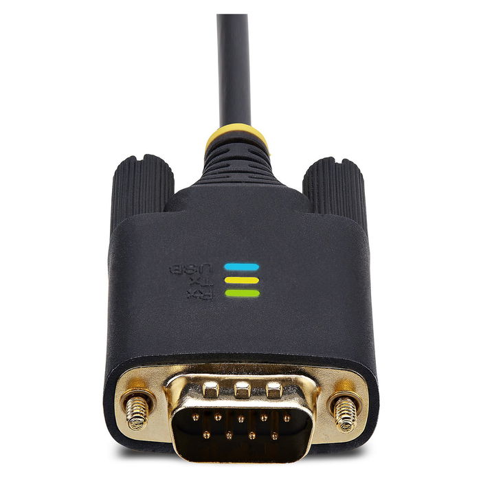 Cable USB Startech 1P3FFCB-USB-SERIAL Negro 1 m