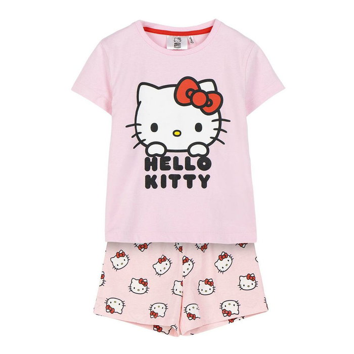 Cerdá Pijama Corto Single Jersey Hello Kitty 5 Años Rosa Cerdá Pijama Corto Single Jersey Hello Kitty 5 Años Rosa