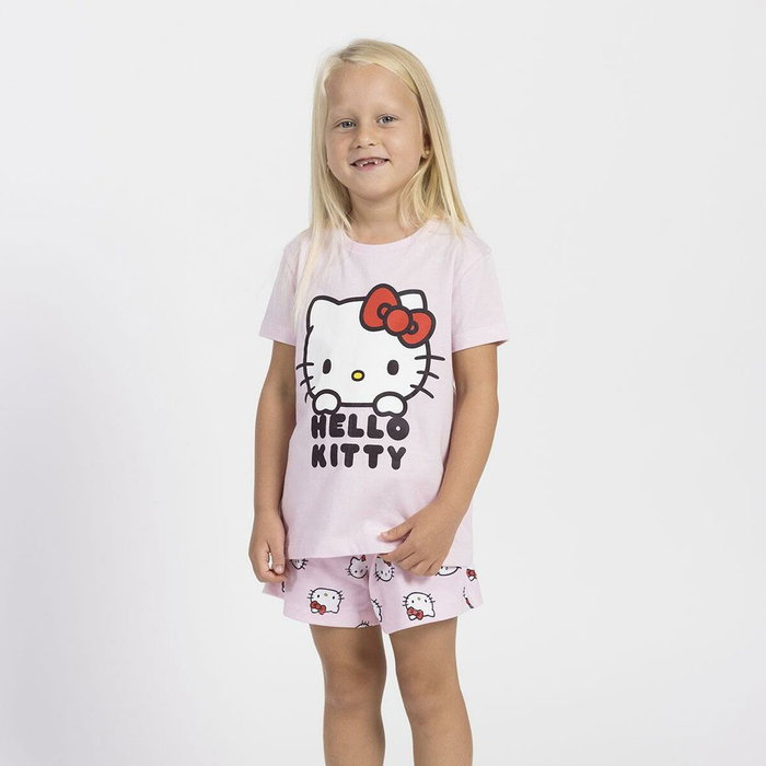 Cerdá Pijama Corto Single Jersey Hello Kitty 5 Años Rosa Cerdá Pijama Corto Single Jersey Hello Kitty 5 Años Rosa