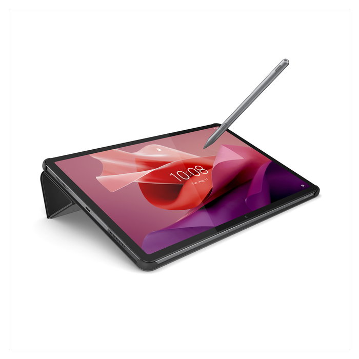Lenovo Folio Case para Lenovo Tab P12 - Funda Folio Protectora para Tableta de 12.6 Pulgadas (32 cm), Color Gris