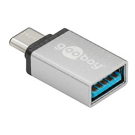 Goobay Adaptador USB 3.0 A a C 56620 Plata