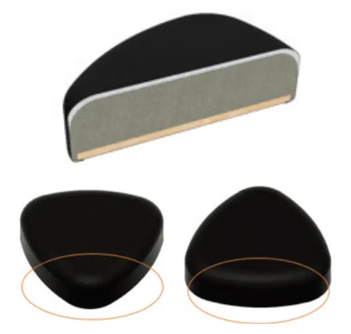 Pearl Sillín Moto Roadster 1500 Multi-Core - Hidráulico Pearl Pearl Sillín Moto Roadster 1500 Multi-Core - Hidráulico Pearl