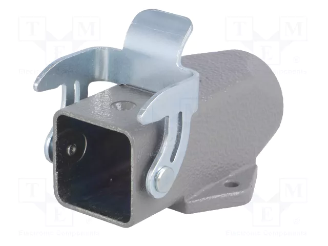 HARTING Carcasa HDC Han® A Tamaño 3A Gris con Pestillo