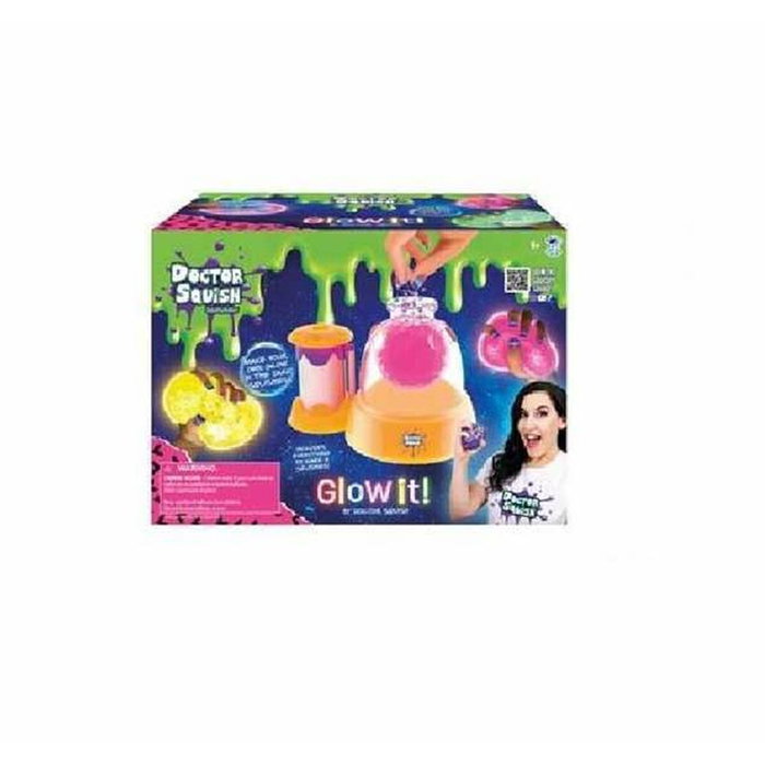 Color Baby Fábrica de bolas Squishy que brilla Dr Squish Edición Neón Color Baby Fábrica de bolas Squishy que brilla Dr Squish Edición Neón