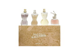 Jean Paul Gaultier Miniatures Gift Set 6ml Scandal EDP + 6ml Divine EDP + 6ml Classique EDT + 6ml La Belle EDP