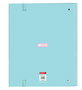 Carpeta de anillas Moos Butterflies Azul 27 x 32 x 3.5 cm