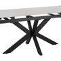 Ixia Mesa Extensible Blanco-Negro 170 x 90 x 76 cm