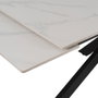 Ixia Mesa Extensible Blanco-Negro 170 x 90 x 76 cm