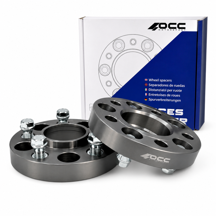 Occ Motorsport Separadores de Rueda 25mm PCD 5X112 Doble Fijación Occ Motorsport Separadores de Rueda 25mm PCD 5X112 Doble Fijación