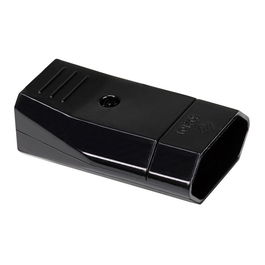 Simon Base móvil 2p 10 A 250 V~ Negra