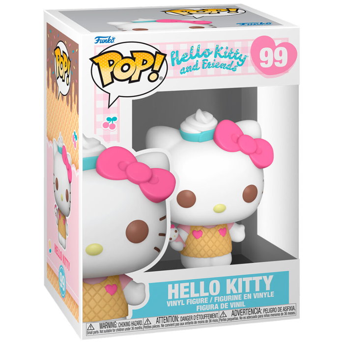 Funko POP Figura Hello Kitty and Friends Hello Kitty Vinilo 9cm