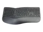 Conceptronic ORAZIO02DE Combo de Teclado y Ratón Ergonómico Inalámbrico QWERTZ Alemán Negro