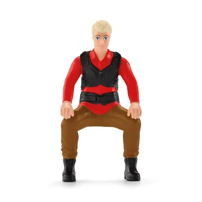 Schleich 41466 Vuelo en Quad contra Velociraptor