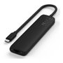 Satechi USB-C Slim Multi-Port Hub (7 en 1) - Schwarz - ST-P7SK