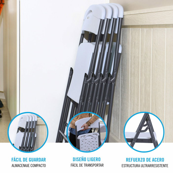 Color Baby Silla Plegable 47X50X84,5 Cm