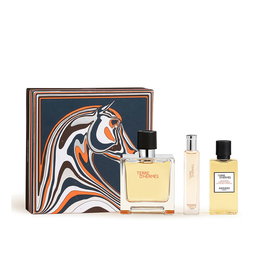 Hermès Terre d'Hermès Parfum - Estuche Regalo con 3 Unidades - Perfume Hombre