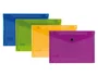 Liderpapel Dossier con Broche Polipropileno DIN A5, 4 Colores Surtidos, Pack de 4 Unidades