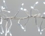 DKD Home Decor Luces LED PVC 5x1x200 100L, 5mm IP44, Surtido de 2 unidades