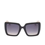 Guess Gafas GU00103 05W Gafas de Sol Mujer Negro Lentes Azul Degradado 52 mm