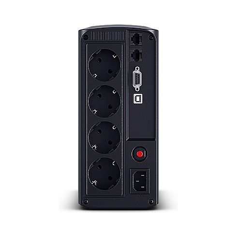 CyberPower ValuePRO VP700ELCD - Sistema UPS interactivo 700VA/390W, salida de onda senoidal, 4 tomas AC, LCD, protección de red y batería