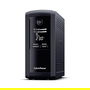 CyberPower ValuePRO VP700ELCD - Sistema UPS interactivo 700VA/390W, salida de onda senoidal, 4 tomas AC, LCD, protección de red y batería