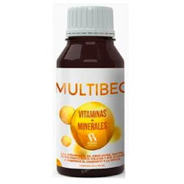 BEQUISA Multibeq Complemento Alimenticio con Vitaminas y Minerales 250Ml para Disminuir Cansancio y Fatiga
