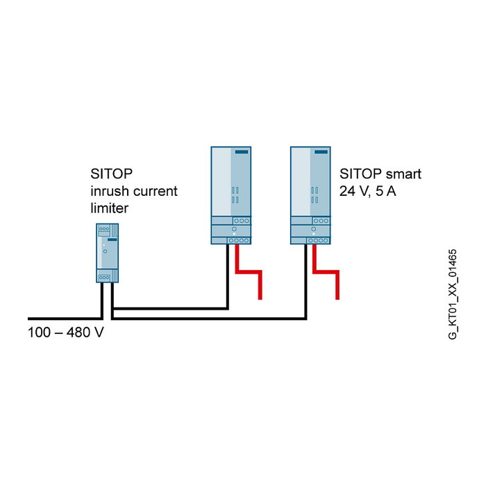 Siemens 6EP1333-2BA20 SITOP PSU100S 24V/5A 144W