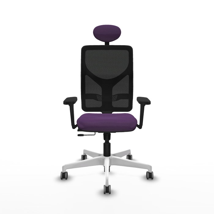 PIQUERAS Y CRESPO Silla de oficina Motilla con mecanismo Sincro/Traslack Morado y Negro PIQUERAS Y CRESPO Silla de oficina Motilla con mecanismo Sincro/Traslack Morado y Negro
