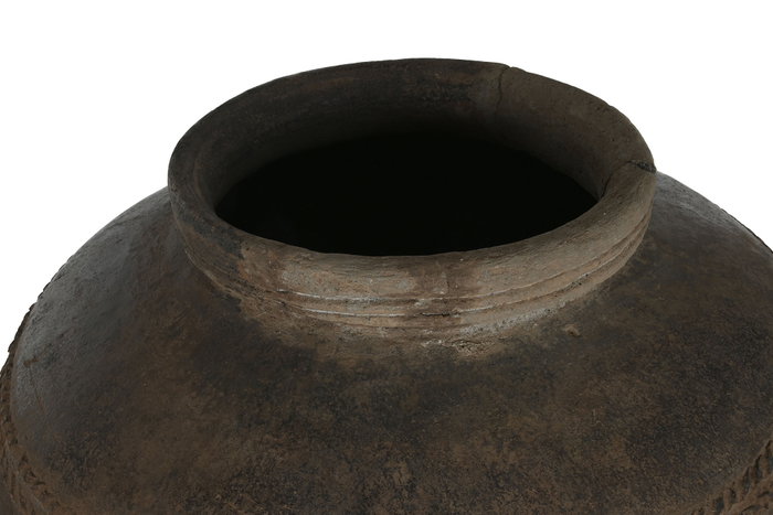 DKD Home Decor Ánfora de Terracota Marrón Pieza Única Antigua