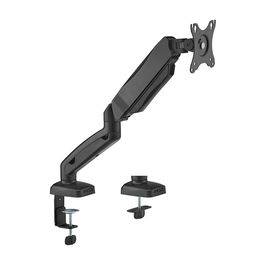 AISENS - SOPORTE DE MESA PRO CONTRAPESO GIRATORIO E INCLINABLE PARA MONITOR/TV 9KG (3 PIVOTES, 1 BRAZO) DE 17-32, NEGRO