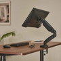 Aisens Soporte de Mesa Pro DT32TSR-219 para Monitor/TV 17-32 pulgadas, Negro