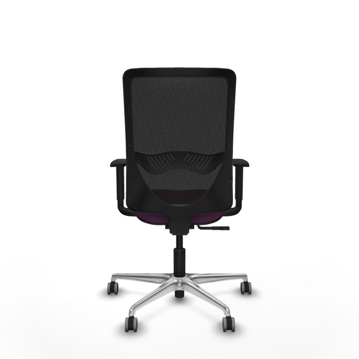 PIQUERAS Y CRESPO Silla de oficina Zulema con mecanismo Sincro, Morado y Negro PIQUERAS Y CRESPO Silla de oficina Zulema con mecanismo Sincro, Morado y Negro